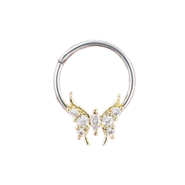 Crystal Butterfly Segment Ring