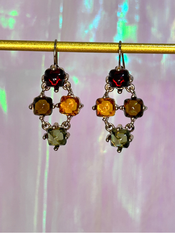 Vintage Gemstone Earrings