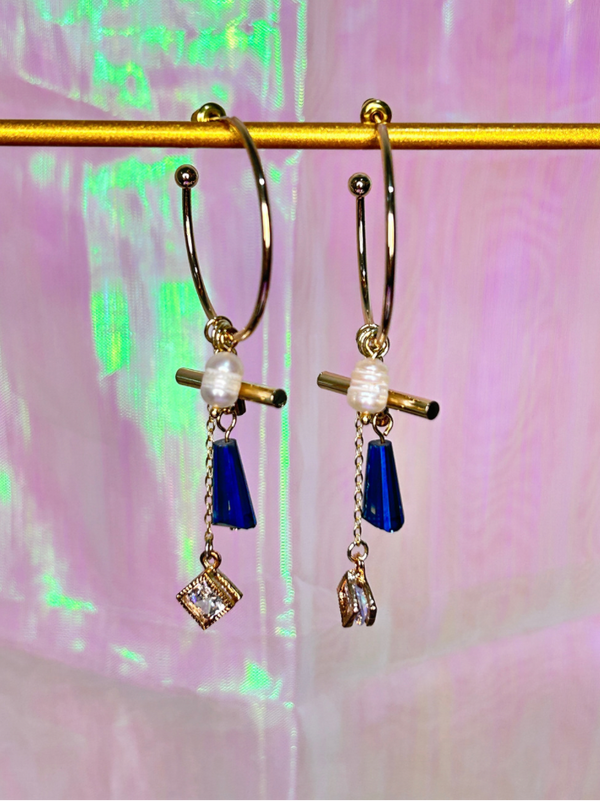 Little Perfume Fresh Water Drop Earrings